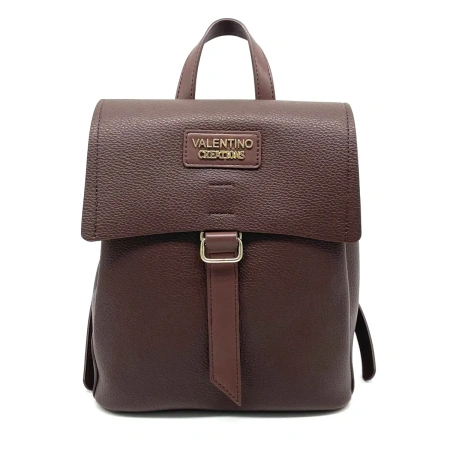 Valentino Creations VA-7085 brązowy plecak damski z klapą