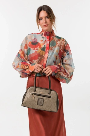 Anekke Blossom 43711-432 torebka damska kuferek na ramię z paskiem