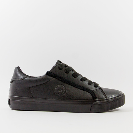 Trampki damskie BIG STAR Czarne półbuty sneakersy tenisówki SS274221