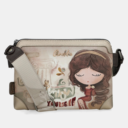 Torebka ANEKKE MUSE Torba Trzykomorowa Listonoszka na ramię 42703-160