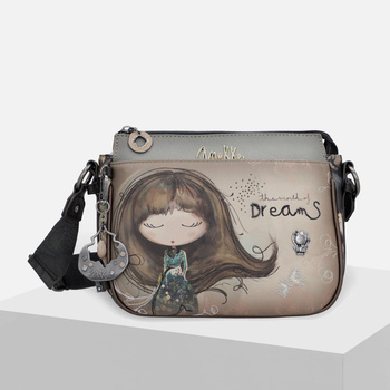 Torebka ANEKKE Listonoszka Real torba na ramię z 3 przegrodami 41703-062