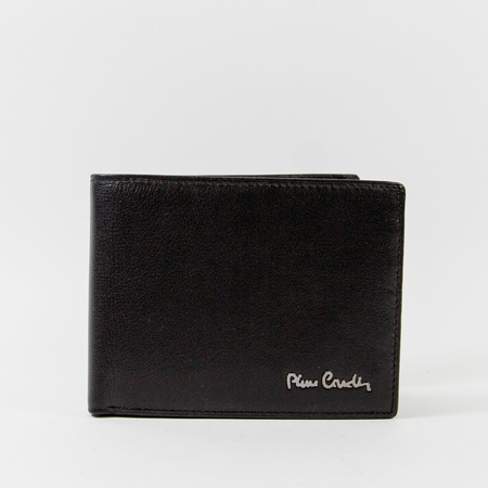 Portfel Męski PIERRE CARDIN Skórzany Elegancki czarny z RFID