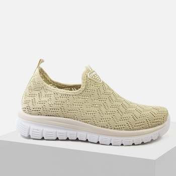 Półbuty damskie ARTIKER Beżowe Sportowe ażurowe Materiałowe 56C1011