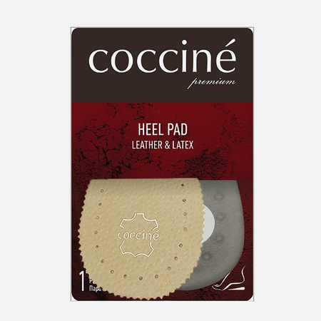  Podpiętki skórzane na lateksie - COCCINE HEEL PAD LEATHER & LATEX