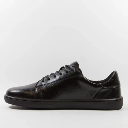 Potocki 26-19503 czarne półbuty damskie skórzane barefoot