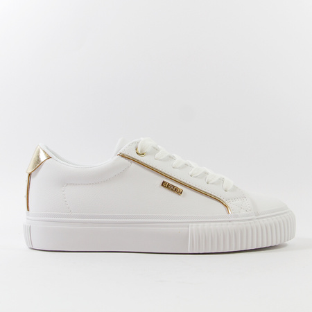 Trampki damskie BIG STAR Białe półbuty sneakersy tenisówki SS274026