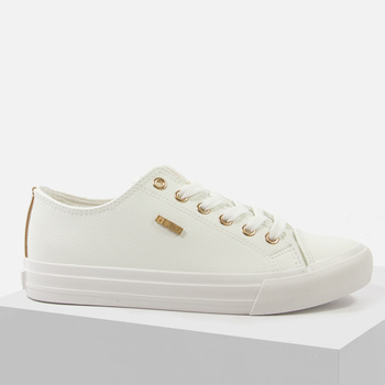 Trampki damskie BIG STAR Białe półbuty sportowe tenisówki RR274748