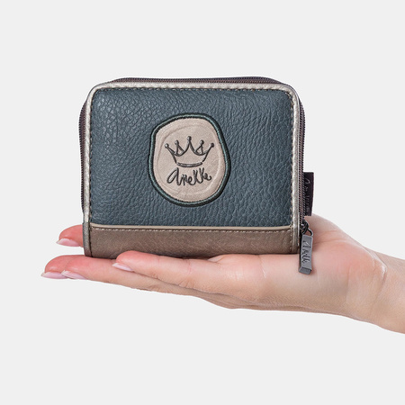 Portfel damski ANEKKE Real mały z ochrona RFID 41709-903