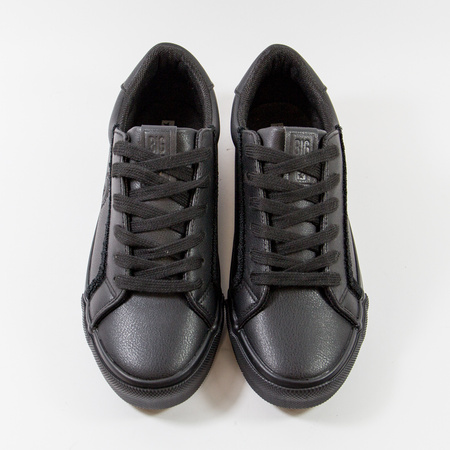 Trampki damskie BIG STAR Czarne półbuty sneakersy tenisówki SS274221
