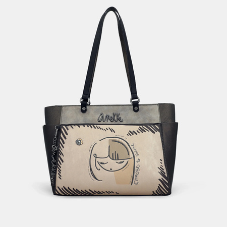 Torebka ANEKKE Duża torba na ramię Nature Koko Shopperka 41862-216