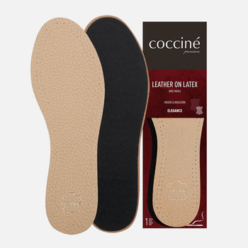 Wkładki do butów skórzane na latexie - LEATHER ON LATEX