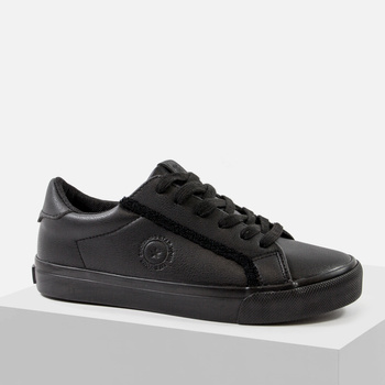 Trampki damskie BIG STAR Czarne półbuty sneakersy tenisówki SS274221