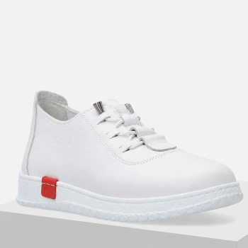 Venezia V465 sneakersy damskie skórzane białe lekkie casual