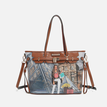 Torebka NICOLE LEE Torba Shopperka duża Paryż