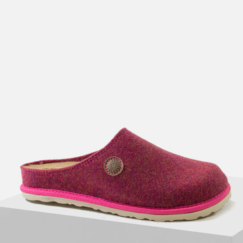 Kapcie damskie ciepłe filcowe INBLU pantofle domowe zakryte palce