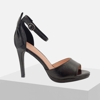 Sandały POTOCKI 21037 Eleganckie Czarne