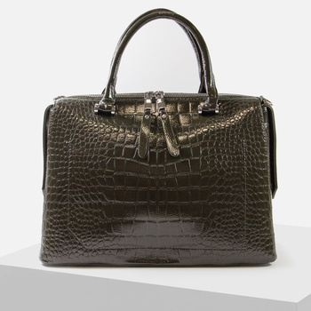 Torebka damska LIZZIA Elegancka Duża Torba do ręki i na ramię Lakierowana