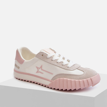 Trampki damskie BIG STAR Różowe Półbuty sportowe Tenisówki NN274868