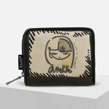 Portfel damski ANEKKE Nature Koko Mały z ochrona RFID 41869-903
