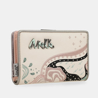 Portfel damski ANEKKE Peace & Love Psicodelic Średni RFID 38849-902