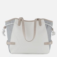 Torebka RIEKER H1349-82 Shopperka Biało-Szara