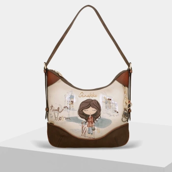 Anekke Tulip 43702-175 torebka damska worek hobo na ramię