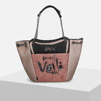 Torebka ANEKKE  Duża Torba typu tote w stylu paryskim Shopperka 41812-370 